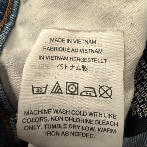 Madewell 9” High-Rise Skinny Crop Jeans Women’s Size 28 Light Wash - Picture 8 of 12